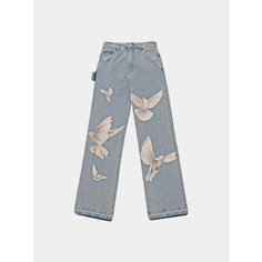 Джинсы багги 3.PARADIS Doves Baggy Denim, размер 28, washed blue