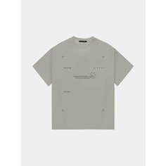 Футболка Stampd Skeleton Garment Relaxed Tee V1, размер M, ivory