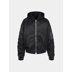 Бомбер JUUN.J Hood Detachable MA-1, размер XL, black
