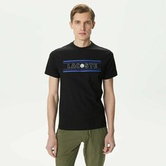 Футболка LACOSTE, размер T3, черный/черный