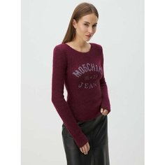 Джемпер MOSCHINO JEANS, размер XS, , бордовый