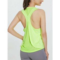 Майка спортивная ROKSPORT, размер L, салатовый