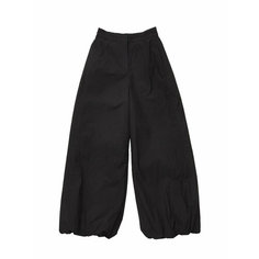 Брюки AMOMENTO Balloon Banding Pants, размер XS, черный