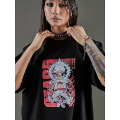 Футболка NAKAMA, размер XS-S, черный