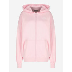 Толстовка Kappa Logo Womens Hooded Jumpers full zip, размер 50/52, , розовый