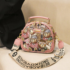 Сумка мессенджер , розовый North bag