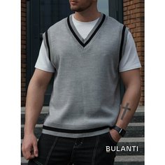 Жилет BULANTI, размер OS-1, светло-серый меланж