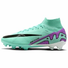 Бутсы NIKE Zoom Superfly 9 Elite FG, размер 9 US, бирюзовый