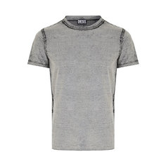 Футболка DIESEL, размер 46, серый