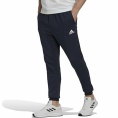 Брюки спортивные adidas Essentials Fleece Regular Tapered Pants, размер L INT, черный