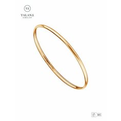 Браслет TALANT, красное золото, 585 проба, длина 17 см., золотистый Талант