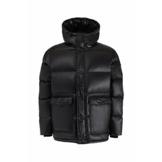 Пуховик EA7 EMPORIO ARMANI, размер 3XL, черный