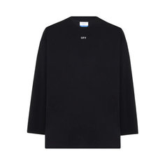 Футболка Off-White, размер 50, черный