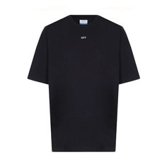 Футболка Off-White, размер 46, черный