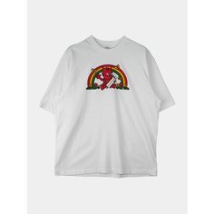 Футболка ABRA Happy Devil, размер M, белый