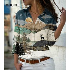 Рубашка MOOCIE, размер 2XL, 5