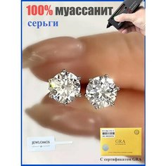 Серьги JewLoms, серебряный