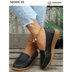 Мокасины MOOCIE, размер Длина стопы 25 см, черный