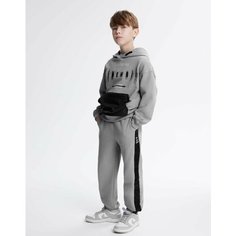 Брюки спортивные Gloria Jeans, размер 8-10л/134-140, серый