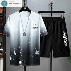 Футболка, размер 4XL, белый/белый Нет бренда