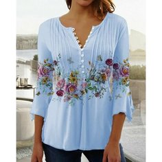 Футболка MOOCIE, размер INT 2XL, голубой