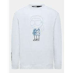 Свитшот Karl Lagerfeld, размер XL, , белый