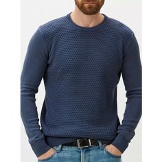 Джемпер Alessandro Manzoni Denim, размер 48, , синий