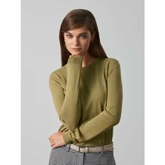 Джемпер JUST CLOTHES, размер 38, , оливковый