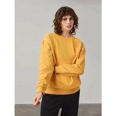Свитшот JUST CLOTHES, размер S, , желтый