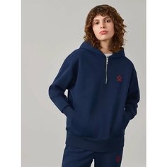 Толстовка JUST CLOTHES, размер XL, , темно-синий