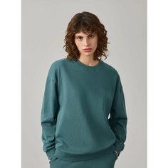 Свитшот JUST CLOTHES, размер L, , зелёный