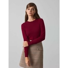 Джемпер JUST CLOTHES, размер 38, , бордовый