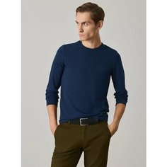 Лонгслив JUST CLOTHES, размер S, , темно-синий