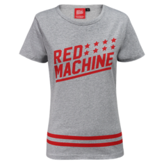 Футболка Красная машина Red Machine, размер L, серый