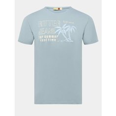Футболка Ritter jeans, размер 50, голубой