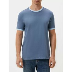 Футболка Alessandro Manzoni Denim, размер 48, голубой