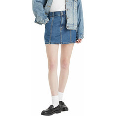 Юбка Levis Women Icon Skirt, размер 29, синий Levis®