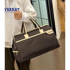 Сумка спортивная , 31 л, 22х30х48 см, ручная кладь, коричневый Prostyle