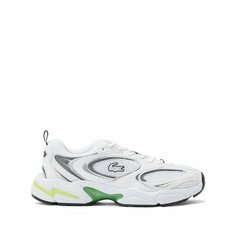 Кроссовки LACOSTE, размер 8,5 UK, серебристый
