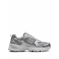 Кроссовки New Balance 530, размер 8.5 US, серебристый