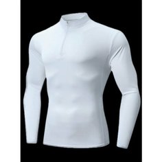 Лонгслив спортивный ROKSPORT, размер L, , белоснежный