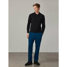 Брюки спортивные JUST CLOTHES, размер 50, cиний
