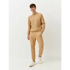 Брюки спортивные JUST CLOTHES, размер 52, бежевый