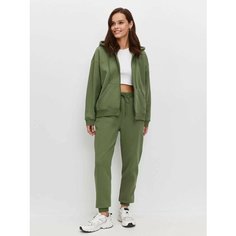 Брюки спортивные JUST CLOTHES, размер 46, оливковый