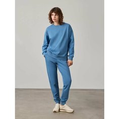 Брюки спортивные JUST CLOTHES, размер 48, голубой