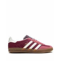 Кроссовки adidas Gazelle Indoor Maroon, размер 10 US, красный