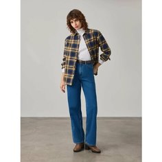 Джинсы багги JUST CLOTHES, размер 28, голубой