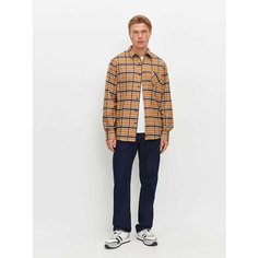 Джинсы JUST CLOTHES, размер 34/34, насыщенный темно-синий