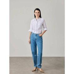 Джинсы JUST CLOTHES, размер 44, голубой