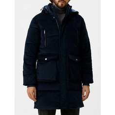 Пальто Alessandro Manzoni Denim, размер 54, темно-синий